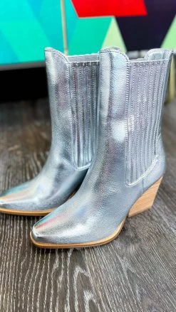Chinese Laundry Cali Metallic Booties
