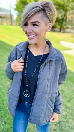 The ZigZag Stripe Absolutely Necessary Jacket OUTERWEAR