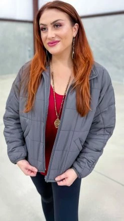 The ZigZag Stripe Absolutely Necessary Jacket OUTERWEAR