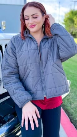 The ZigZag Stripe Absolutely Necessary Jacket OUTERWEAR