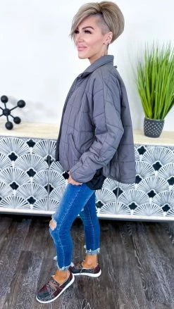 The ZigZag Stripe Absolutely Necessary Jacket OUTERWEAR