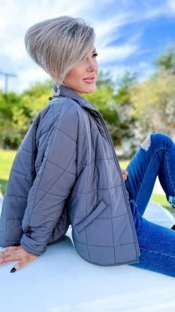 The ZigZag Stripe Absolutely Necessary Jacket OUTERWEAR