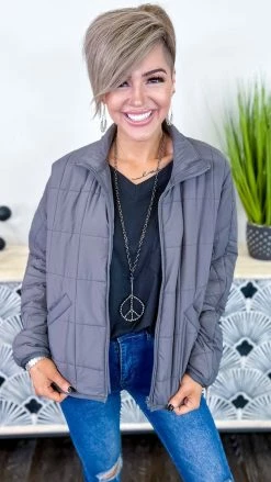 The ZigZag Stripe Absolutely Necessary Jacket OUTERWEAR