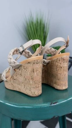 MIA SHOES Afia Wedges