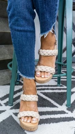 MIA SHOES Afia Wedges