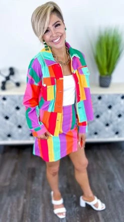 Emily Wonder Album Cover Skirt BOTTOMS