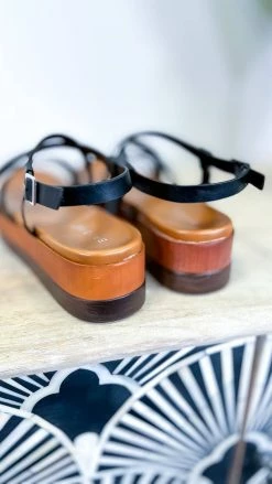 LA Shoe King SHOES Alyssa Platform Sandals