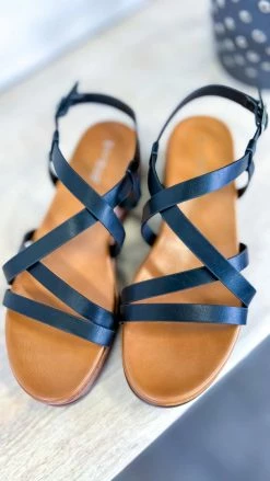 LA Shoe King SHOES Alyssa Platform Sandals