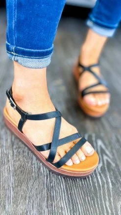 LA Shoe King SHOES Alyssa Platform Sandals