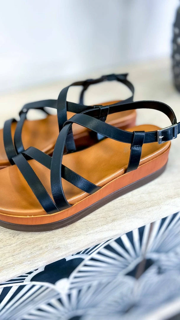 LA Shoe King SHOES Alyssa Platform Sandals