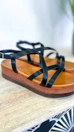 LA Shoe King SHOES Alyssa Platform Sandals