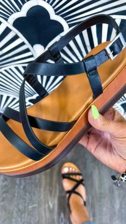 LA Shoe King SHOES Alyssa Platform Sandals