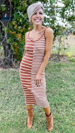 The ZigZag Stripe Attitude Upgrade Dress