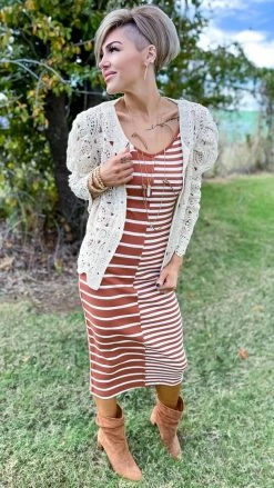 The ZigZag Stripe Attitude Upgrade Dress