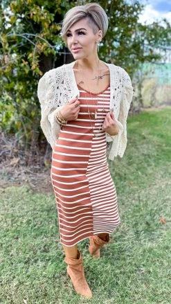 The ZigZag Stripe Attitude Upgrade Dress