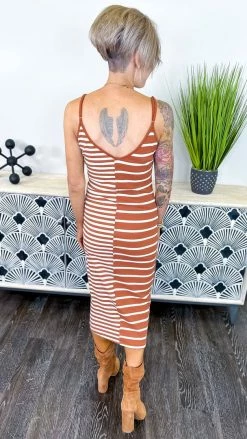 The ZigZag Stripe Attitude Upgrade Dress