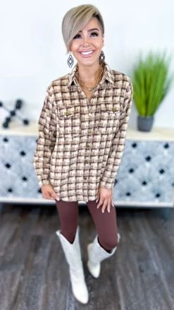 Southern Grace Autumn Sunsets Shacket Shackets