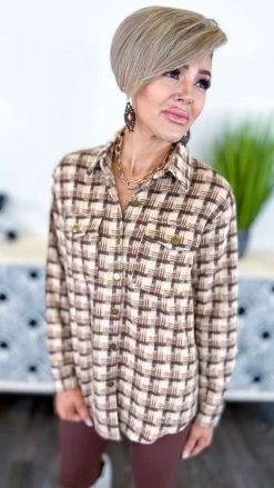 Southern Grace Autumn Sunsets Shacket Shackets