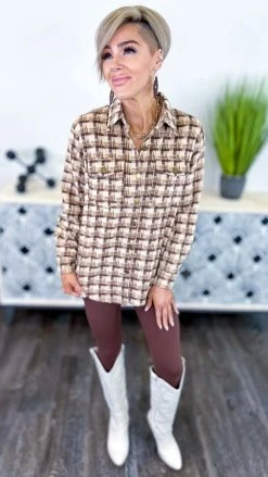 Southern Grace Autumn Sunsets Shacket Shackets