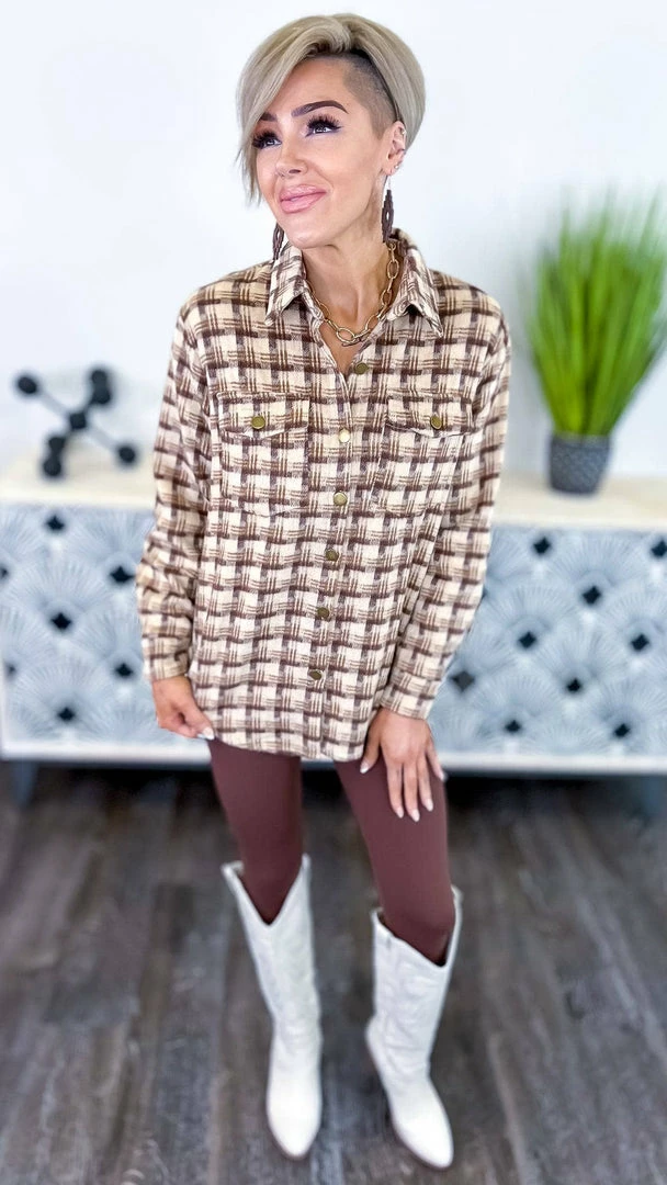 Southern Grace Autumn Sunsets Shacket Shackets