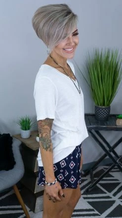 The ZigZag Stripe BOTTOMS Aztec Campus Crush Shorts [NO RETURNS]