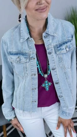 Savanna Jane Backstory Denim Jacket