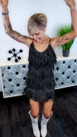 Nylon Apparel Balcony Dancing Dress DRESSES