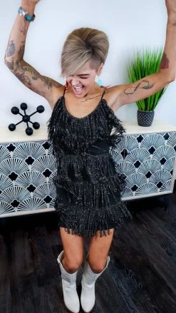 Nylon Apparel Balcony Dancing Dress DRESSES