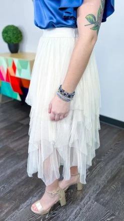 Origami Beige Deep Desire Skirt