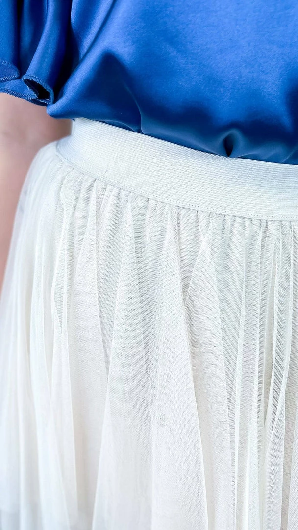 Origami Beige Deep Desire Skirt