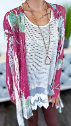 Origami TOPS & TUNICS Beige Joyful Glow Tank