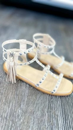 MIA SHOES Beige Kathalina Sandals