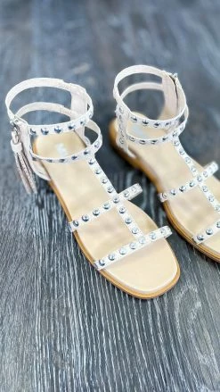MIA SHOES Beige Kathalina Sandals