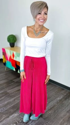 The ZigZag Stripe Berry Lush Embrace Pants