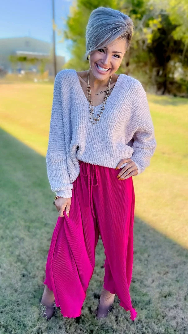 The ZigZag Stripe Berry Lush Embrace Pants