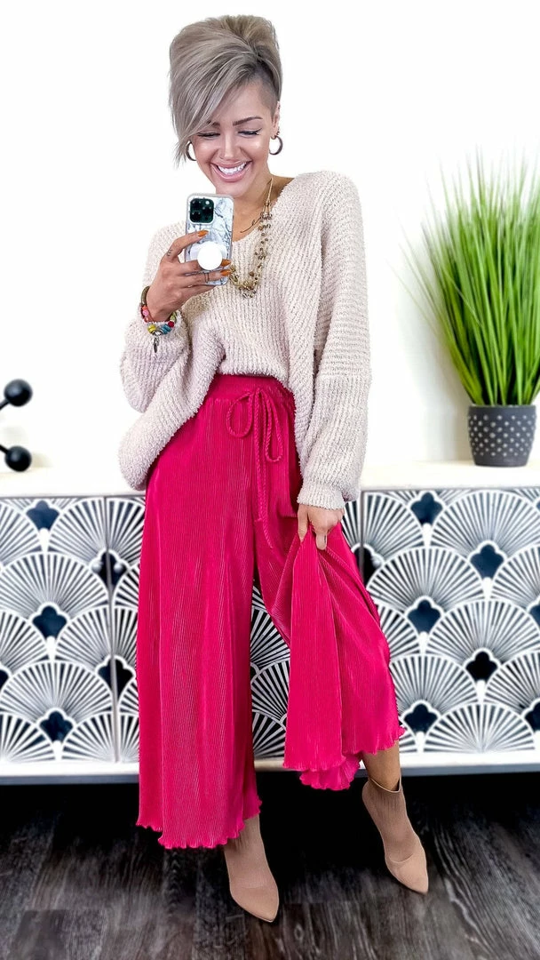 The ZigZag Stripe Berry Lush Embrace Pants