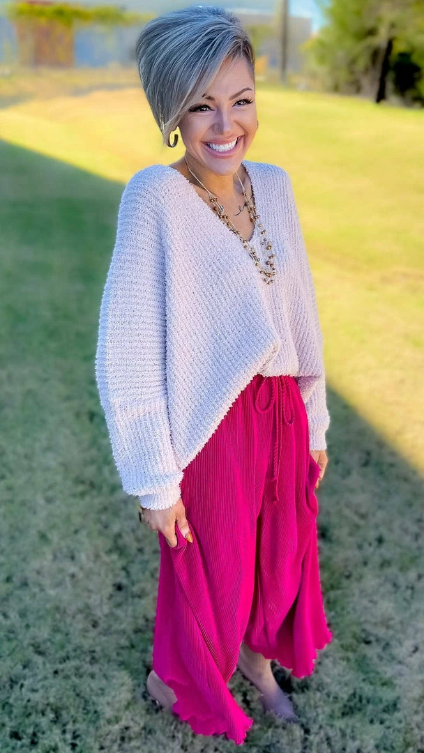 The ZigZag Stripe Berry Lush Embrace Pants