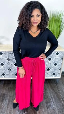 The ZigZag Stripe Berry Lush Embrace Pants