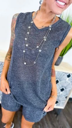 The ZigZag Stripe Black Airy Ease Set MATCHING SETS