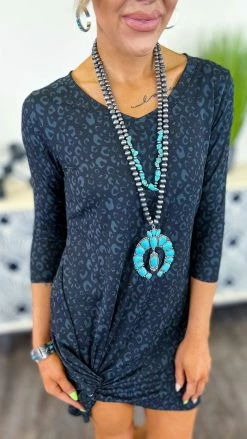 The ZigZag Stripe Black All I Know Dress