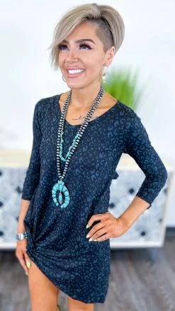 The ZigZag Stripe Black All I Know Dress