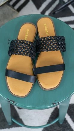 CCOCCI SHOES Black Alta Sandals