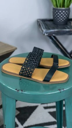 CCOCCI SHOES Black Alta Sandals