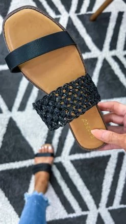 CCOCCI SHOES Black Alta Sandals