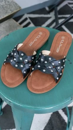 Chinese Laundry SHOES Black Aspiring Sandals
