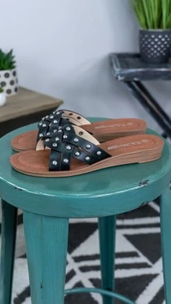 Chinese Laundry SHOES Black Aspiring Sandals