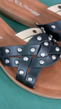 Chinese Laundry SHOES Black Aspiring Sandals