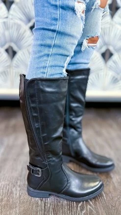 Miami Shoe SHOES Black Barce Boots