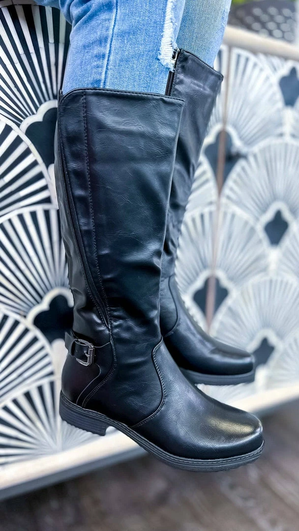 Miami Shoe SHOES Black Barce Boots