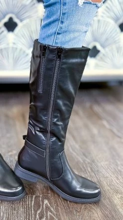 Miami Shoe SHOES Black Barce Boots